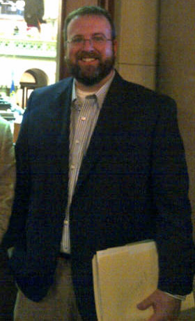 Jeff Senterman in Albany for Catskill Park Awareness Day